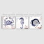Wallity DRPRC12 Conjunto de 3 Pinturas Decorativas en Lienzo Multicolor